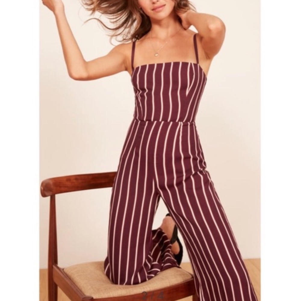 Reformation Guatemala stripe jumpsuit - Picture 2 of 8